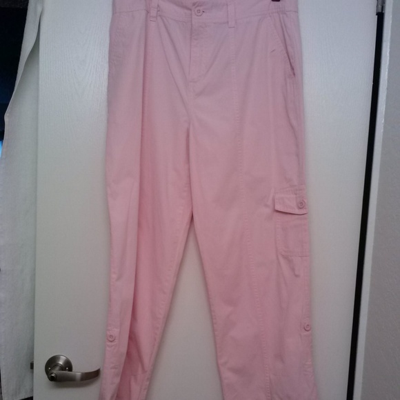 Basic editions Pink ladies pants RN#42000 - Picture 1 of 7